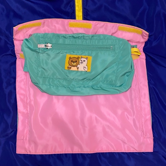 RipNDip Teddy Fresh Colorblock Pullover Windbreaker - Picture 9 of 11